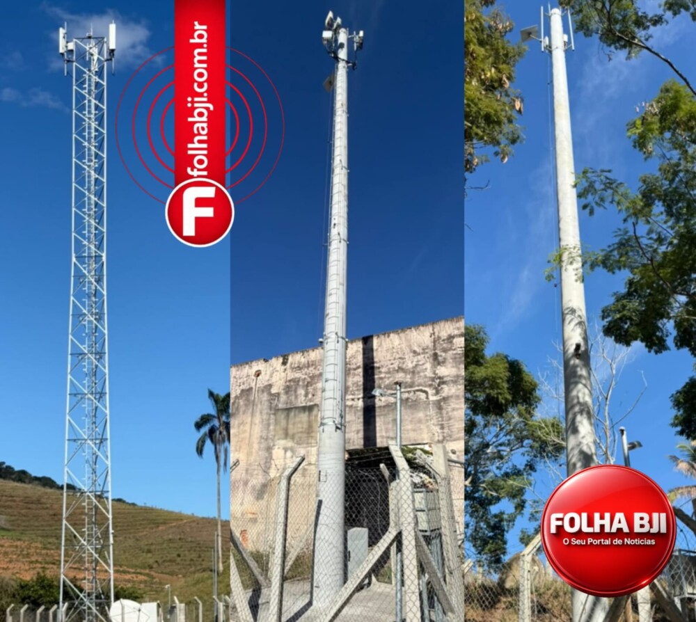 Distritos de Bom Jesus do Itabapoana recebem novas torres de telefonia móvel